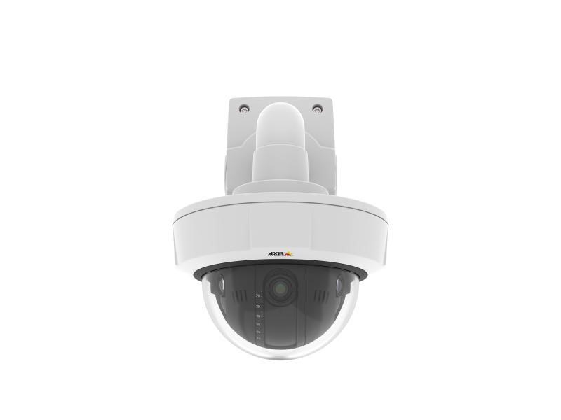 axis q37 network camera, viewed from its front